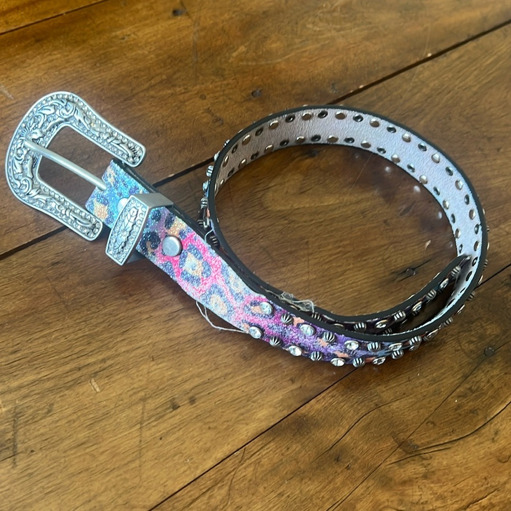 Western belt little girls